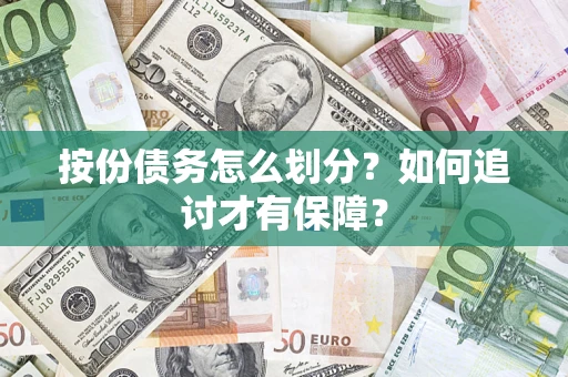 武汉按份债务怎么划分？如何追讨才有保障？