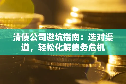 武汉清债公司避坑指南：选对渠道，轻松化解债务危机