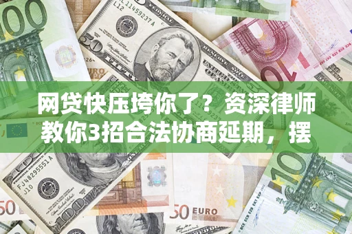 武汉网贷快压垮你了？资深律师教你3招合法协商延期，摆脱暴力催收！
