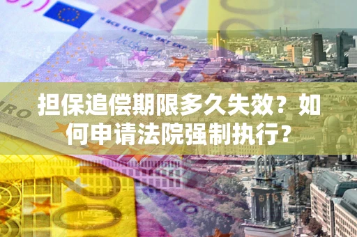 武汉担保追偿期限多久失效？如何申请法院强制执行？