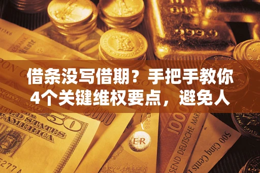 武汉借条没写借期？手把手教你4个关键维权要点，避免人财两空