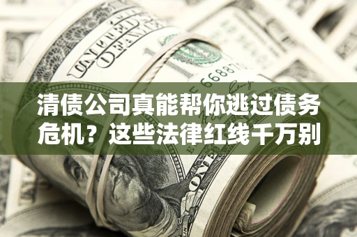 武汉清债公司真能帮你逃过债务危机？这些法律红线千万别踩